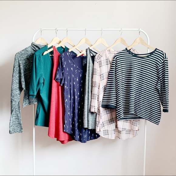 Tops - bundle of 7 extra large casual tops